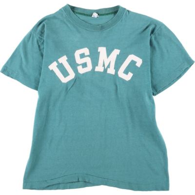 古着 SOFFE USMC アメリカ海兵隊 プリントTシャツ USA製 メンズM