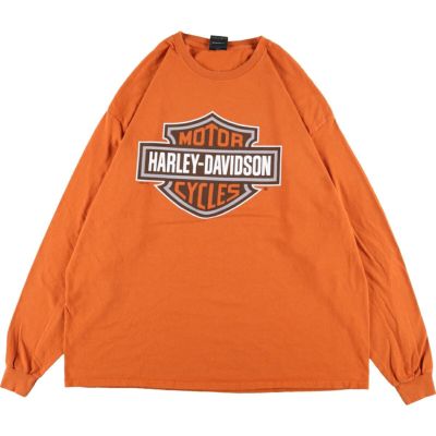 古着 ヘインズ Hanes Harley-Davidson ハーレーダビッドソン 両面