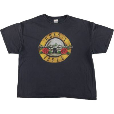 古着 GUNS N&#39; ROSES ガンズアンドローゼズ タイダイ柄 バンド スウェットシャツ トレーナー レディースXS相当 /eaa541461 古着 GUNS N ROSES ガンズアンドローゼズ タイダイ柄 バンド