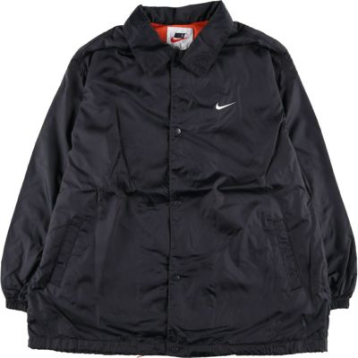古着 90年代 ナイキ NIKE バックロゴ コーチジャケット メンズXL相当