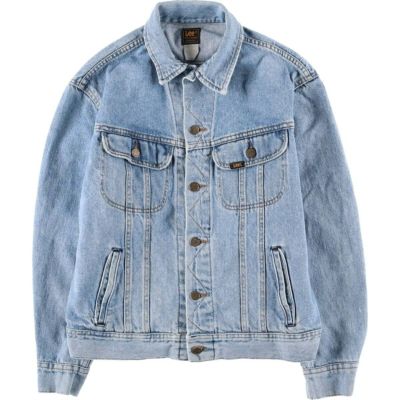 古着 90年代 リー Lee デニムジャケット Gジャン USA製 メンズXXL相当