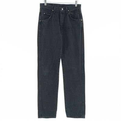 古着 90年代 ラングラー Wrangler ブラックデニム ストレート 古着 90年代 ラングラー Wrangler ブラックデニム ストレート