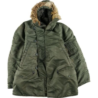 古着 ～60年代 米軍実品 N-3B ミリタリー フライトジャケット USA製 メンズL相当 ヴィンテージ /evb007864 【中古】 【241213】