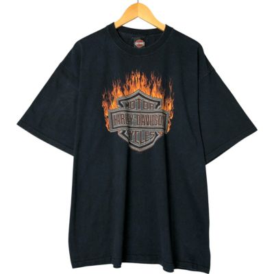 Harley davidson ビンテージTシャツ Harley Davidson - 古着 90年代 ハーレーダビッドソン Harley