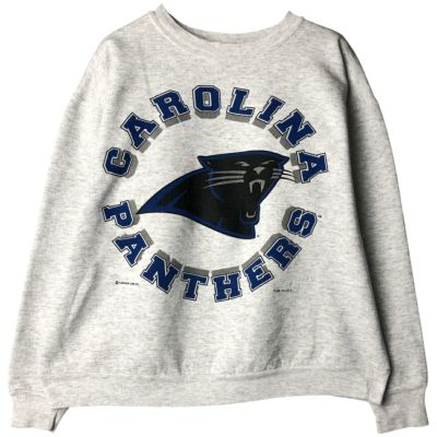 古着 NFL CAROLINA PANTHERS カロライナパンサーズ プリントスウェット