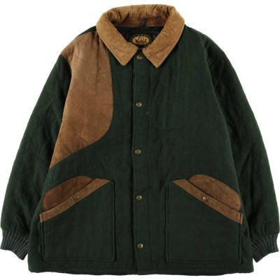 ヴィンテージ　ウーリッチ　ハンティングコート 古着 80～90年代 ウールリッチ WOOLRICH 中綿入り ウールハンティング
