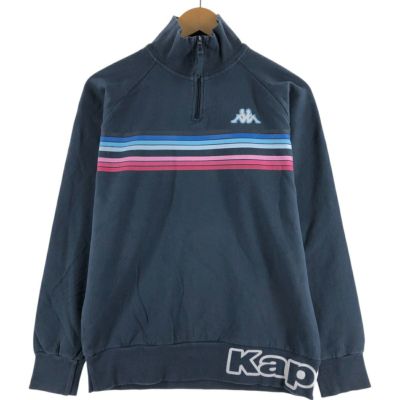 古着 00年代 カッパ Kappa ハーフジップスウェットシャツ トレーナー メンズL相当 /eaa507666 【中古】 【241215】