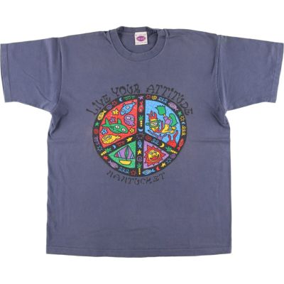 古着 90年代 FUNKY TOWN SPORTSWEAR プリントTシャツ USA製