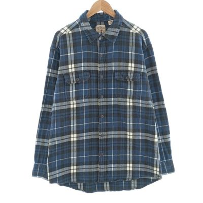 半袖　オンブレチェック　シャツ　チェックシャツ　ボタンダウン　古着　M improves シャツ 半袖 オンブレ チェックシャツ メンズ