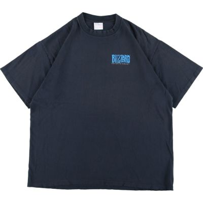 古着 90年代 リキッドブルー LIQUID BLUE 総柄 星座柄 プリントTシャツ 
