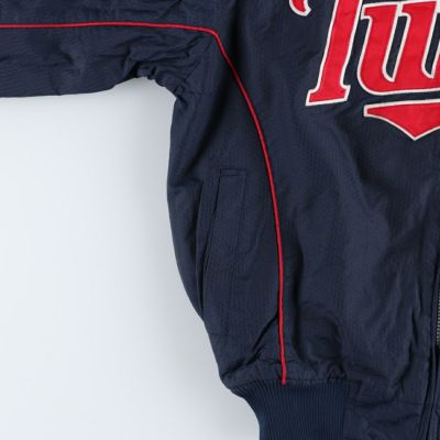 古着 90～00年代 Majestic MLB MINNESOTA TWINS ミネソタツインズ 中綿