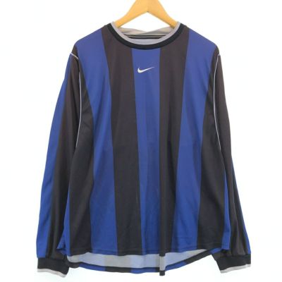 NIKE イギリス製 ユニフォーム ゲームシャツ ストライプ - メルカリ
