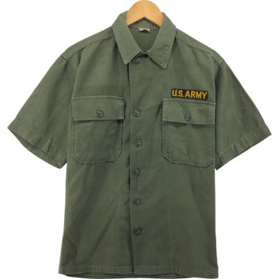 古着 60年代 米軍実品 OG-107 1st後期 ユーティリティシャツ