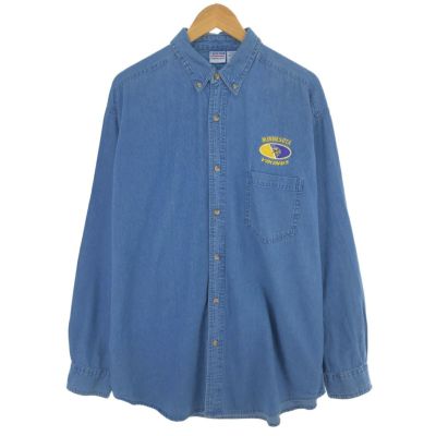 NFL デンバー・ブロンコス プルオーバー ジャケット ネイビー (メンズ Ｌ) 中古 古着 Q1276 楽天市場】90年代 Lee SPORT NFL デンバー・ブロンコス