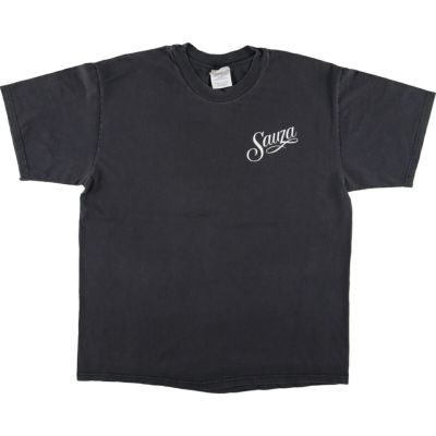 90s Hanes usa製 プリントTシャツ 黒 Hanes - 90s Hanes ブラックロゴTシャツ USA製 ヘインズ 企業