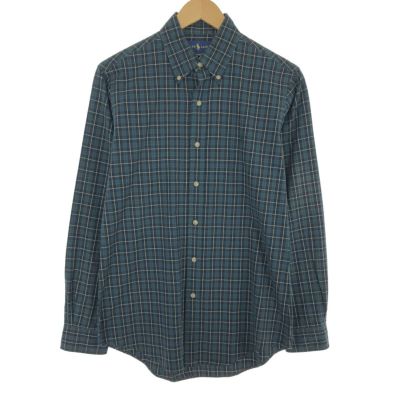 古着 ラルフローレン Ralph Lauren CUSTOM FIT 長袖 ボタンダウンチェックシャツ メンズS /eaa461357 【中古】 【240623】 ss2503_30