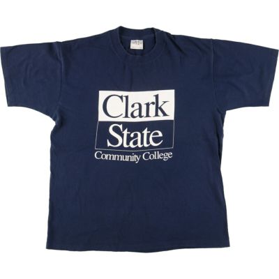 古着 90年代 GRIBBLE カレッジTシャツ USA製 メンズL ヴィンテージ /eaa464107 【中古】 【240623】