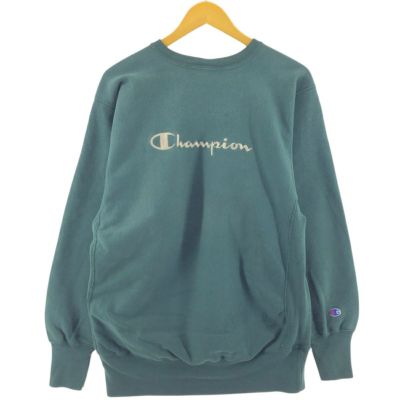 古着 90年代 チャンピオン Champion REVERSE WEAVE リバースウィーブ 刺繍タグ ロゴスウェットシャツ トレーナー USA製  メンズXL相当 ヴィンテージ /eaa434590 【中古】 【241216】 | 古着屋JAM（ジャム）