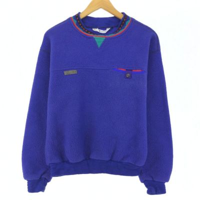 古着 90年代 コロンビア Columbia 白タグ フリーススウェット