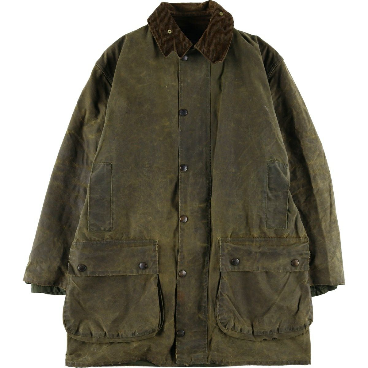 古着 80～90年代 バブアー Barbour BURGHLEY バーグレイ 旧3ワラント