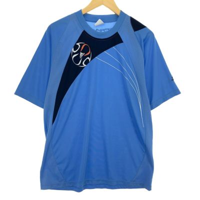 古着 アディダス adidas メッシュ サッカーユニフォーム ゲームシャツ メンズXXL /eaa464501 【中古】 【240624】