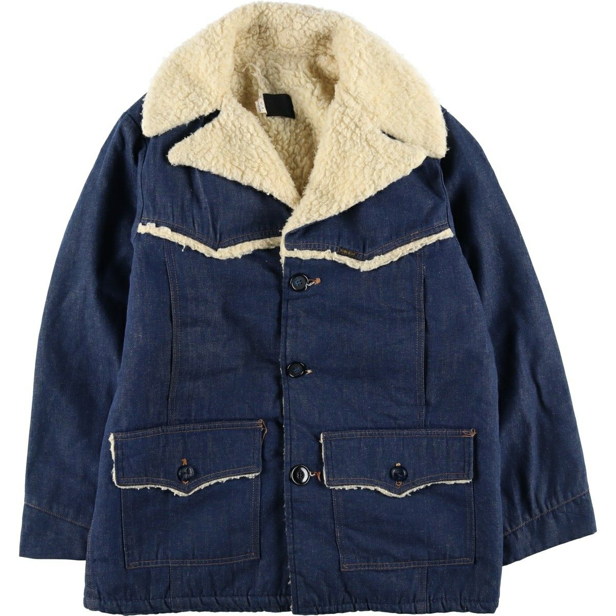 古着 70年代 シアーズ Sears WESTERN OUTDOOR バットダイ デニムボア