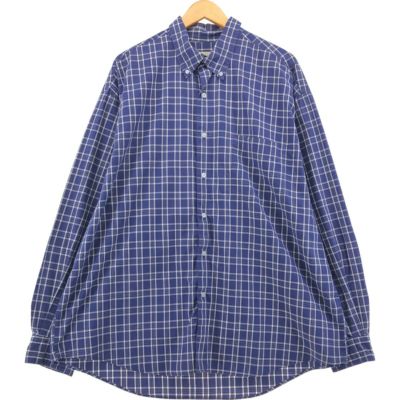 古着 90年代 エディーバウアー Eddie Bauer 長袖 ボタンダウン