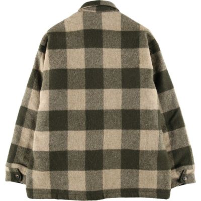 古着 00年代 ウールリッチ WOOLRICH バッファローチェック ウールボア
