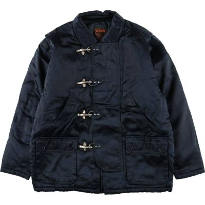 古着 ショット SCHOTT 中綿入り ファイヤーマンジャケット メンズM相当