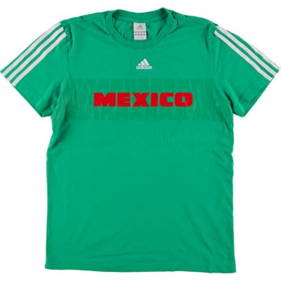 古着 アディダス adidas サッカー メキシコ代表 スポーツTシャツ
