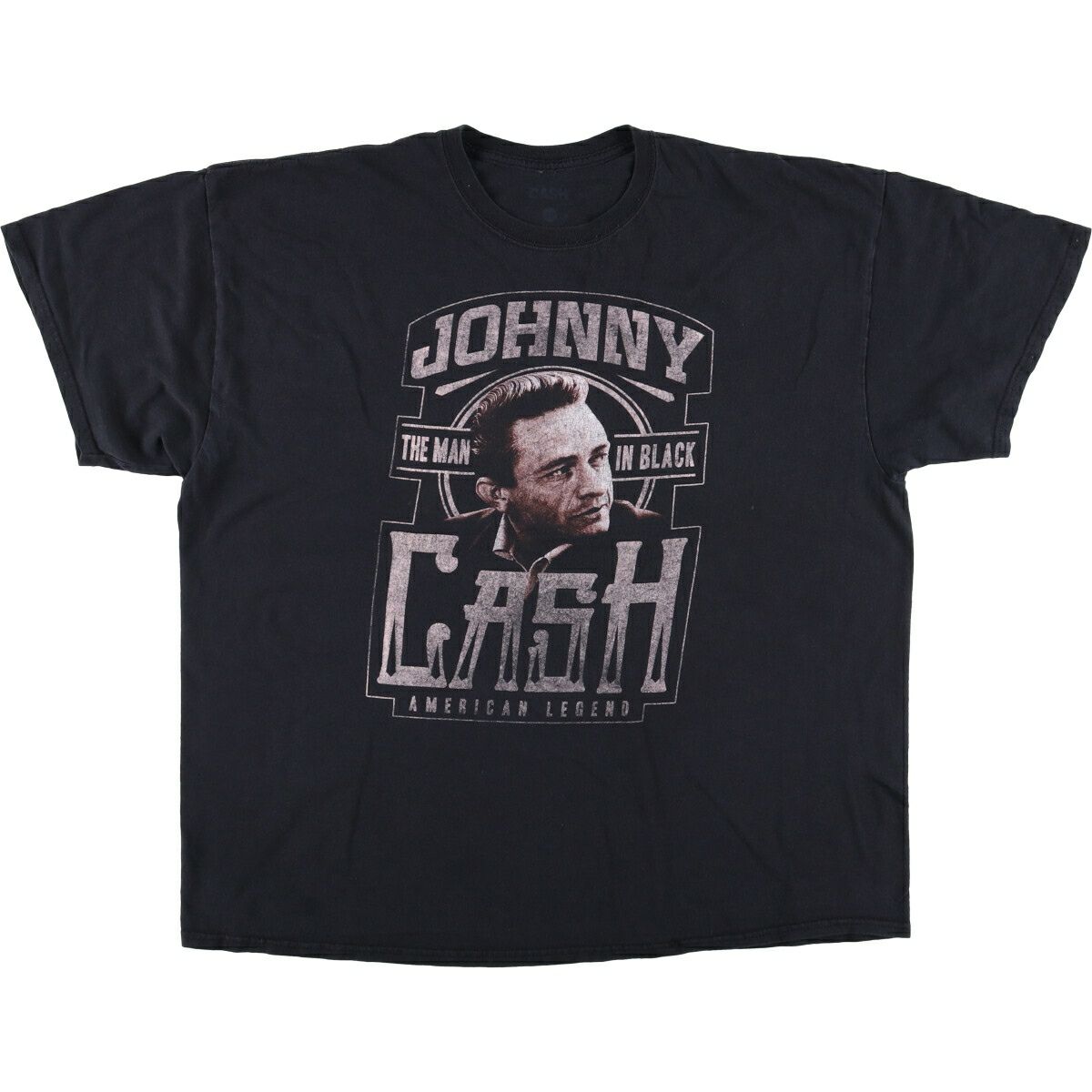 古着 JOHNNY CASH ジョニーキャッシュ バンドTシャツ バンT メンズL
