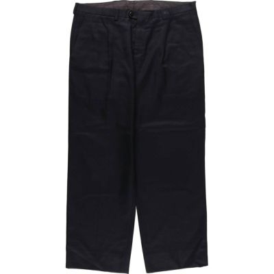 古着 バーバリー Burberrys LONDON ワンタック ウールパンツ