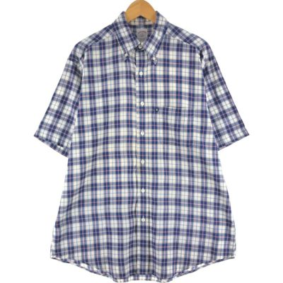 古着 ブルックスブラザーズ Brooks Brothers 346 半袖 ボタン