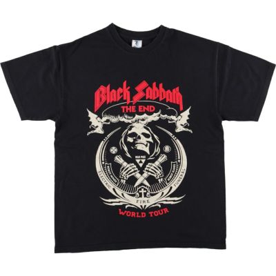 古着 BLACK SABBATH ブラックサバス カットオフ バンドTシャツ