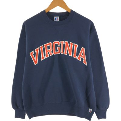 古着 90年代 ラッセル Russell VIRGINIA バージニア大学 カレッジスウェットシャツ トレーナー USA製 メンズL相当 ヴィンテージ /eaa508271 【中古】 【241217】