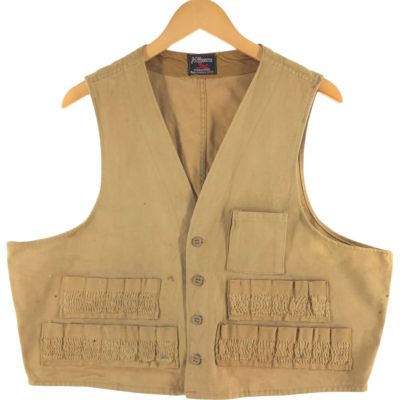 SEARS☆40sVINTAGE☆ハンティングベスト☆弾差し☆USA製☆シアーズ