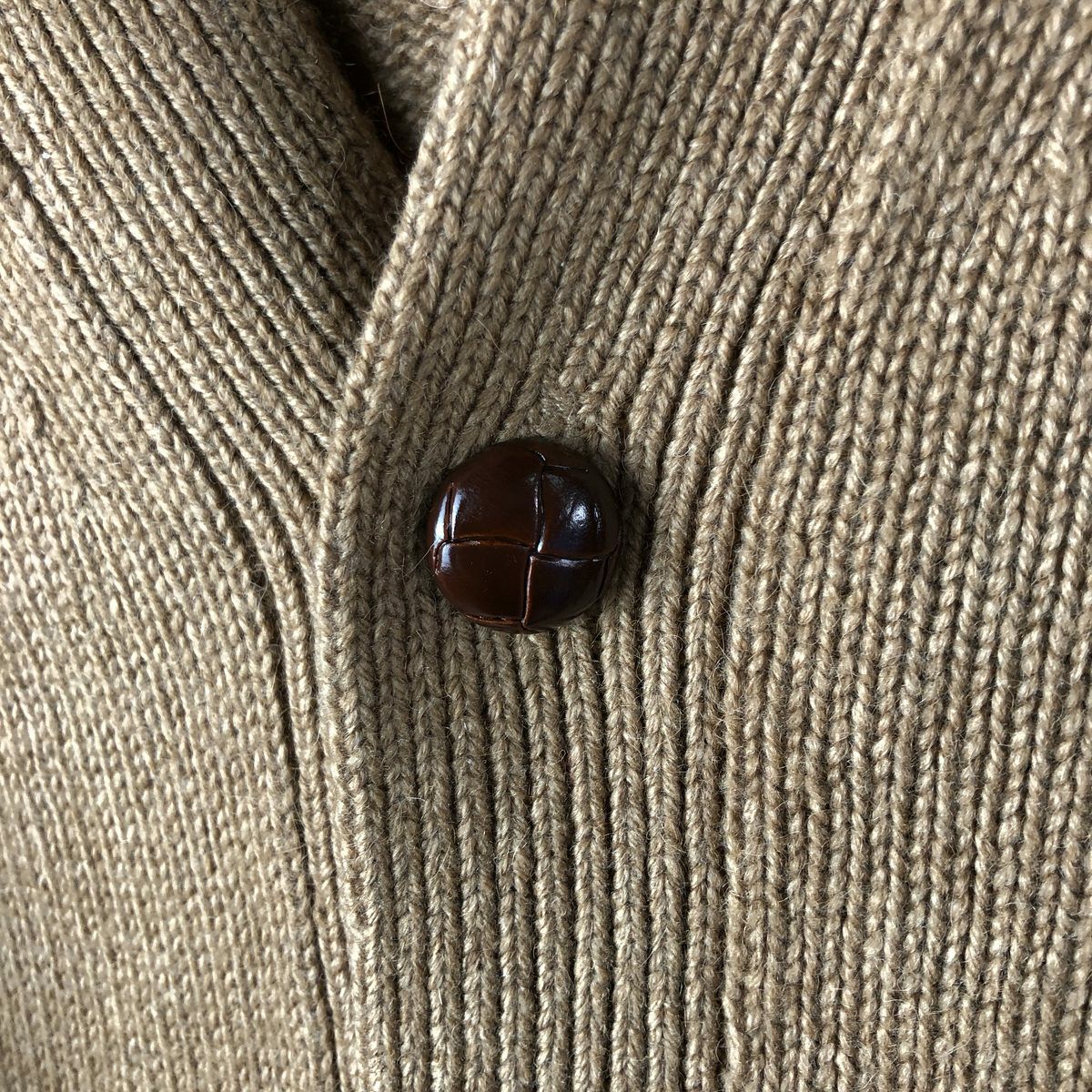 古着 アランペイン Alan Paine ウールニットカーディガン 英国製