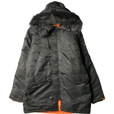 古着 民間品 アルファ ALPHA MA-1タイプ 迷彩柄 3C デザートカモ 中綿