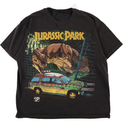 古着 90年代 JURASSIC PARK ジュラシックパーク 映画 ムービーTシャツ ...