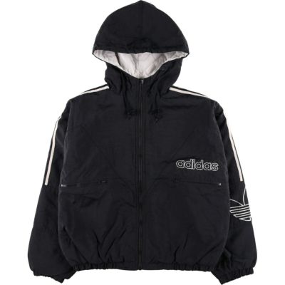 古着 80～90年代 アディダス adidas 中綿パーカー パファージャケット