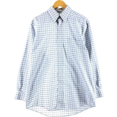 古着 ブルックスブラザーズ Brooks Brothers Est.1818 長袖 ボタンダウンチェックシャツ メンズL相当 /eaa505763 【中古】 【241211】