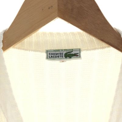 ⭐️シュン⭐️　激レア　70年代　フランス製　ラコステ　前Vスウェット ⭐️シュン⭐️様専用 激レア 70年代 フランス製 ラコステ 前V