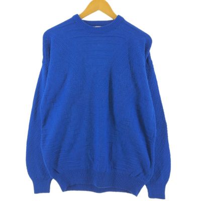 古着 80年代 THE FOX COLLECTION JCPENNY コットンニットセーター USA製 メンズXL相当 ヴィンテージ /eaa472810 【中古】 【241219】