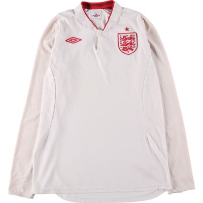 古着 イングランド代表 Umbro シャツ UMBRO - 古着 90年代 アンブロ UMBRO イングランド代表 オープン