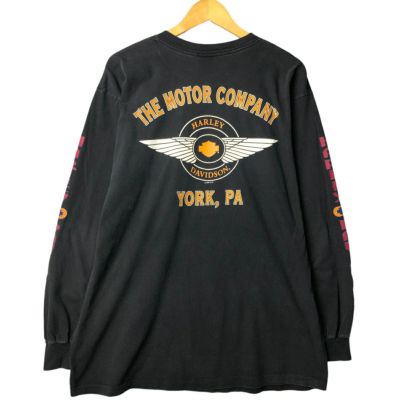古着 90年代 ハーレーダビッドソン Harley-Davidson ロングTシャツ