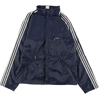 古着 90年代 アディダス adidas 3本ライン 中綿ジャケット メンズL