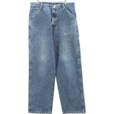 古着 00年代 ラングラー Wrangler CARPENTER デニムペインターパンツ