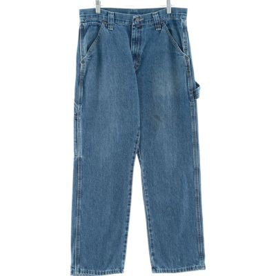 古着 00年代 ラングラー Wrangler CARPENTER デニムペインターパンツ
