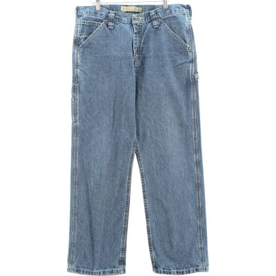 Ｌｅｅ ヴィンテージ ペインターパンツ 限定モデル デニムパンツ Ｍ 古着 リー Lee DUNGAREES CARPENTER デニムペインターパンツ メンズw34