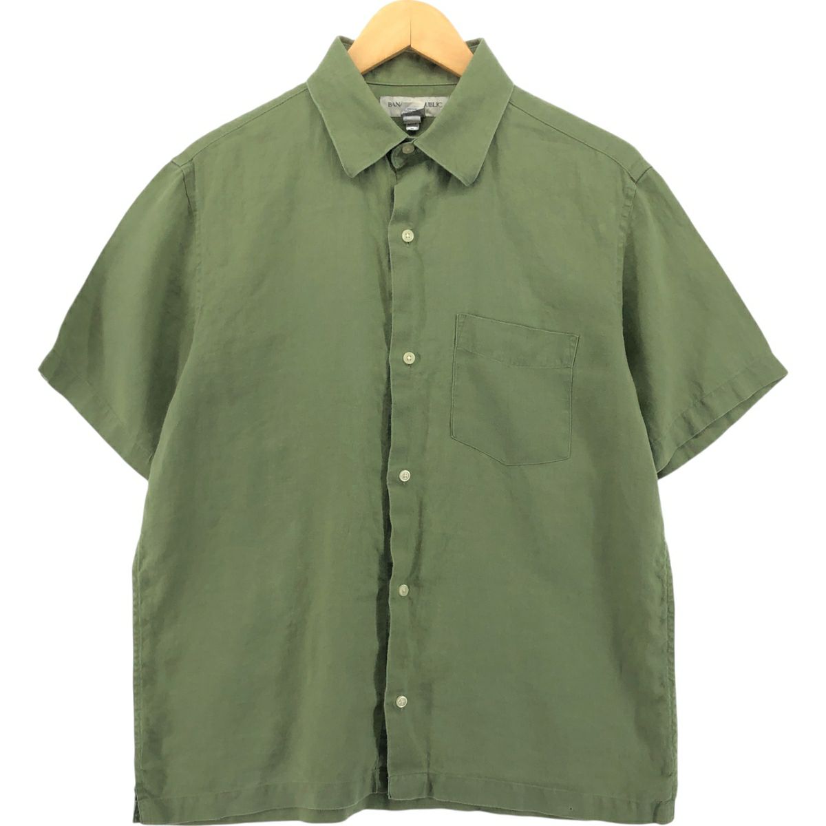 古着 90年代 バナナリパブリック BANANA REPUBLIC チェック柄 長袖